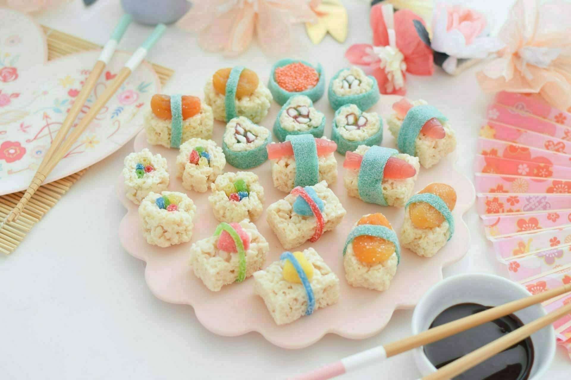 adolescentes Dentro comerciante Las ideas más dulces para fiestas de sushi para niños
