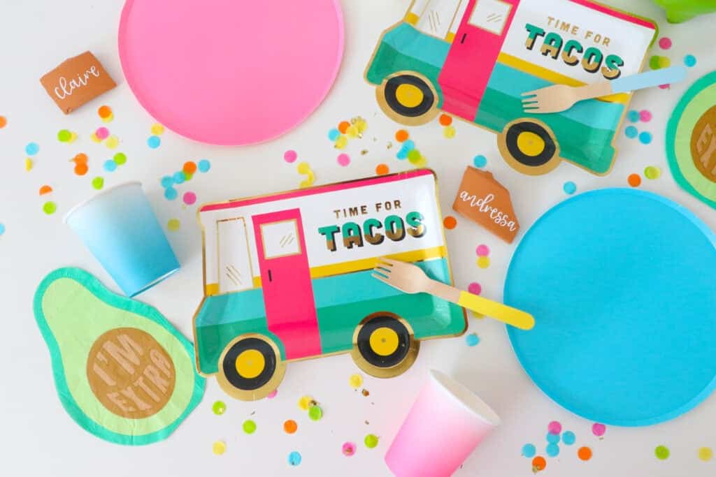 Ideas festivas para fiestas de tacos para niños