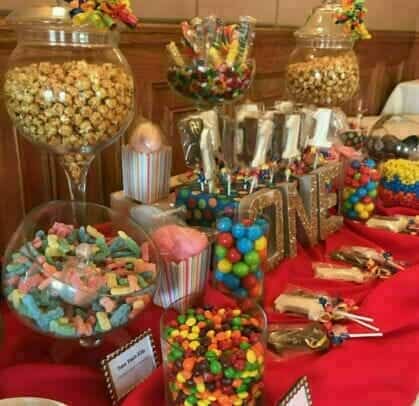 mesas de dulces 