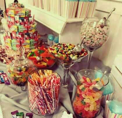 mesas de dulces 